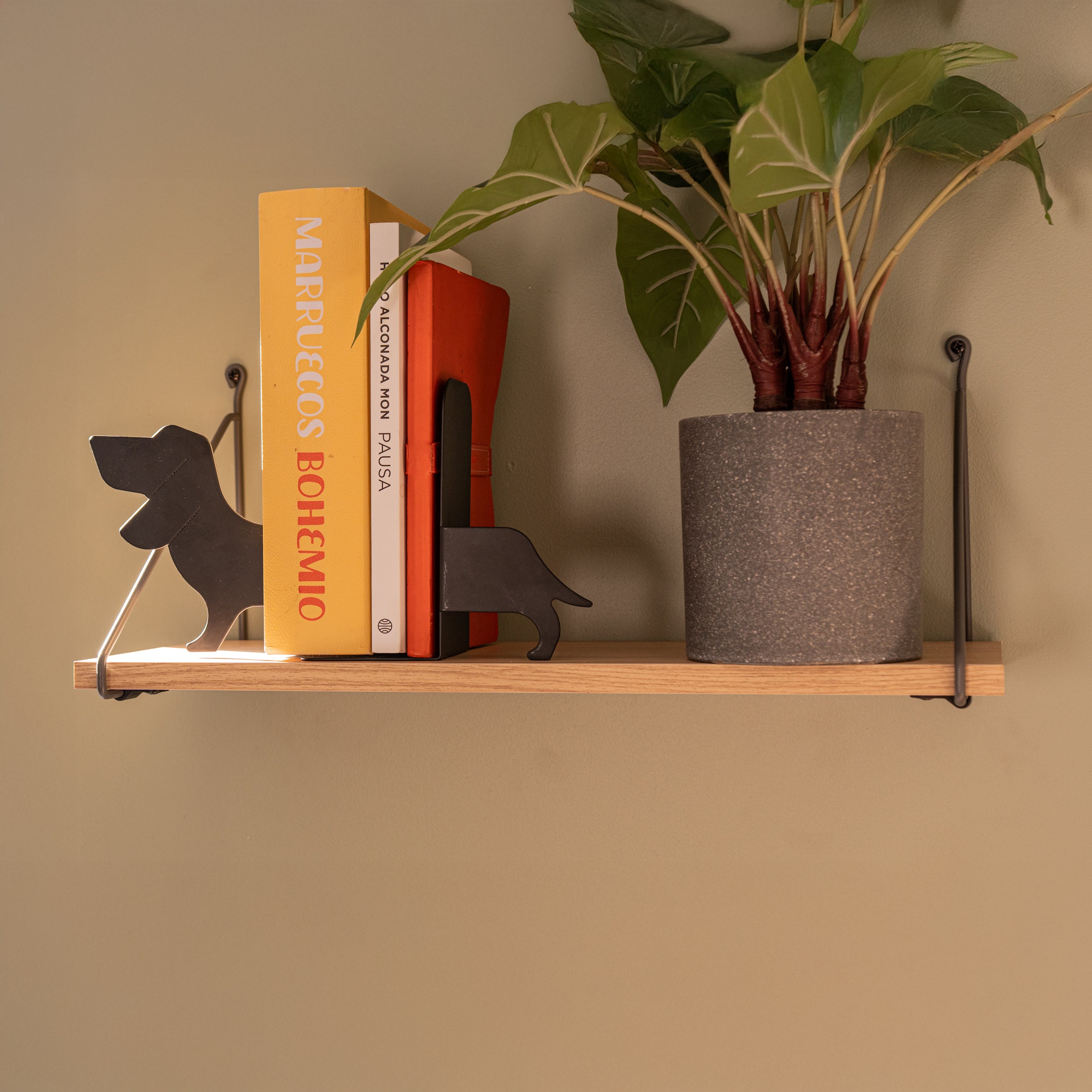 Repisa Madera Natural Angolo Simple