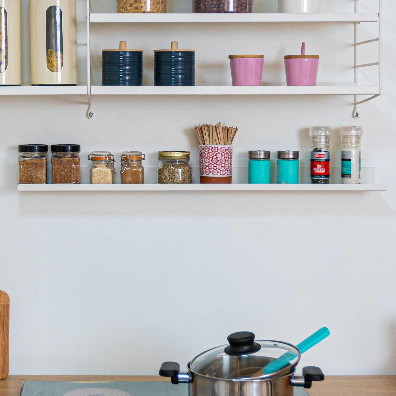 Repisa modular, repisa acero, repisa escritorio, repisa baño, repisa cocina, repisa dormitorio