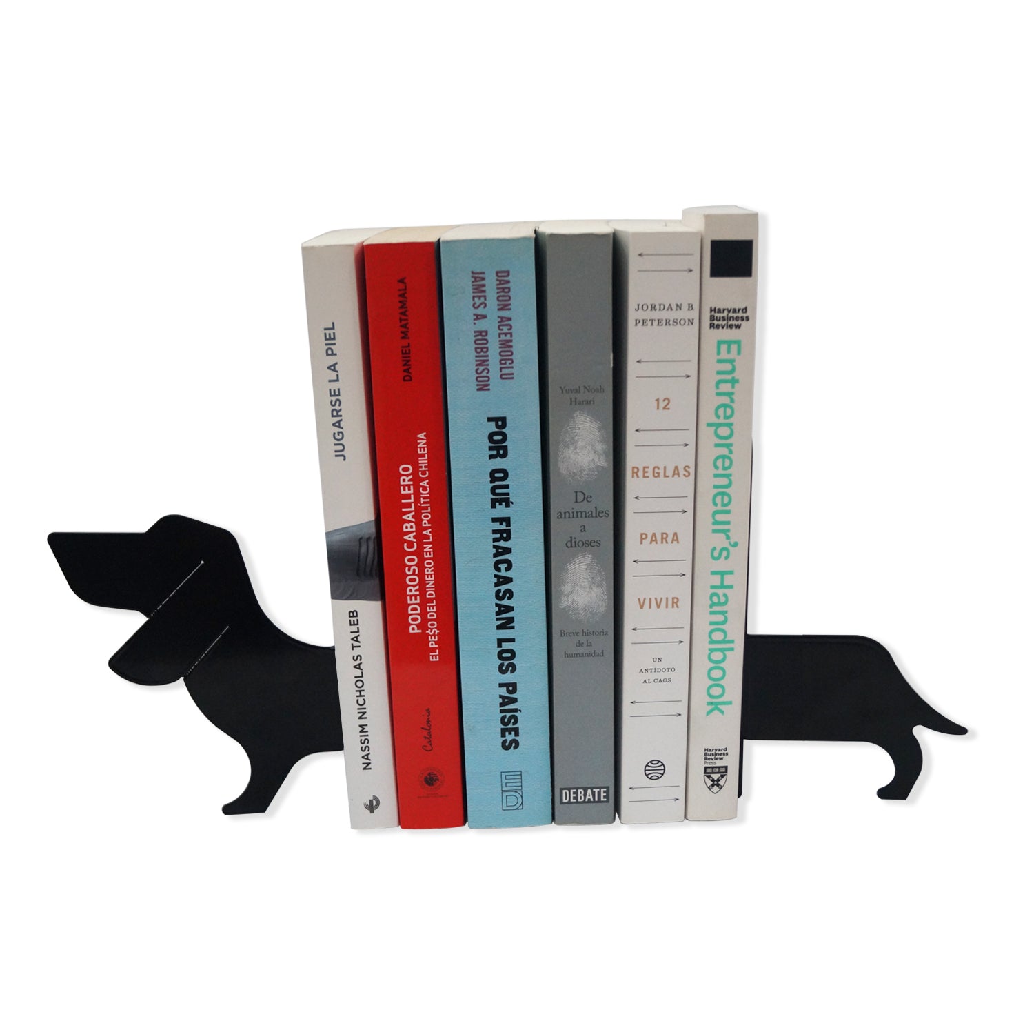 Sujeta libros perro dog lover