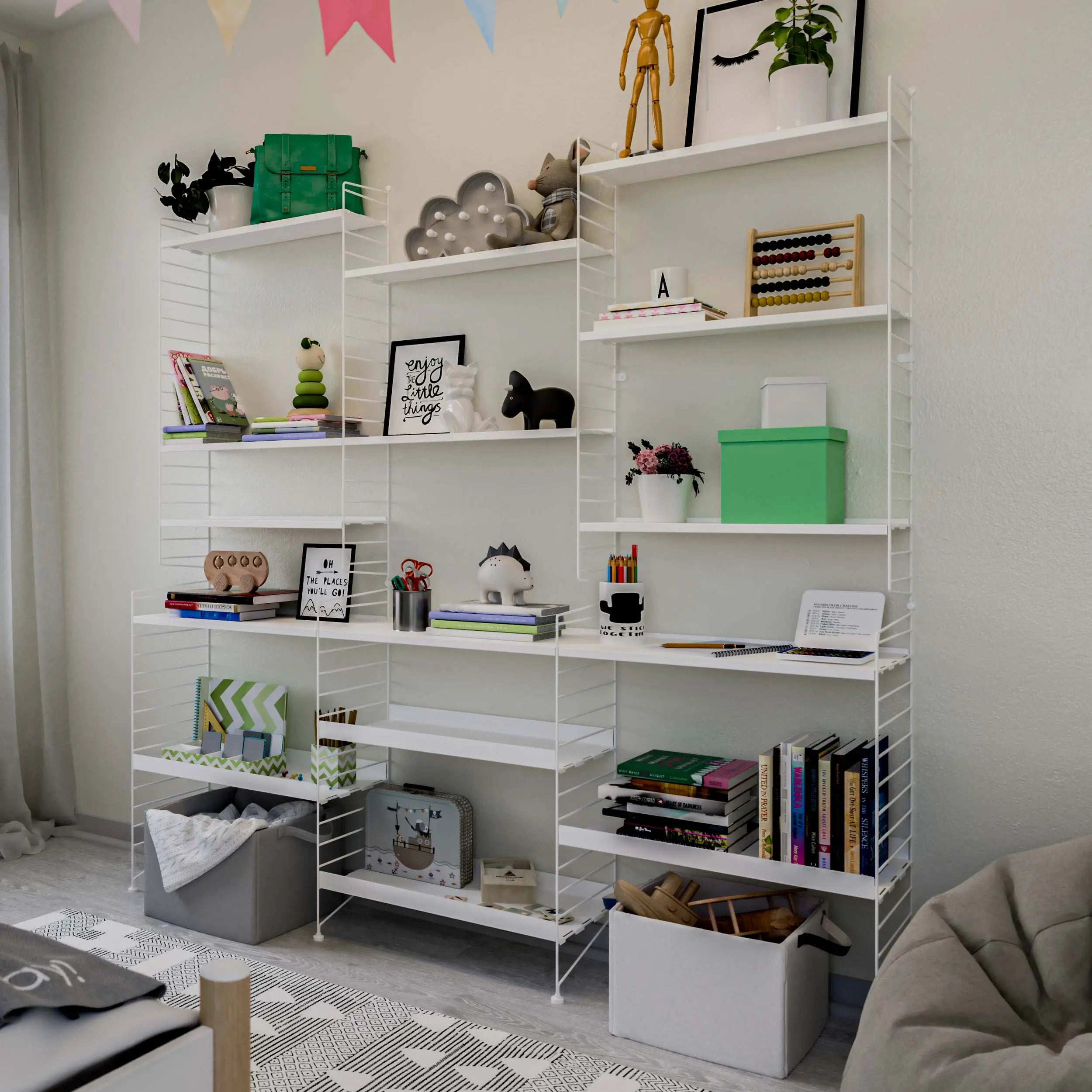 Estanteria repisa vintage mas trio