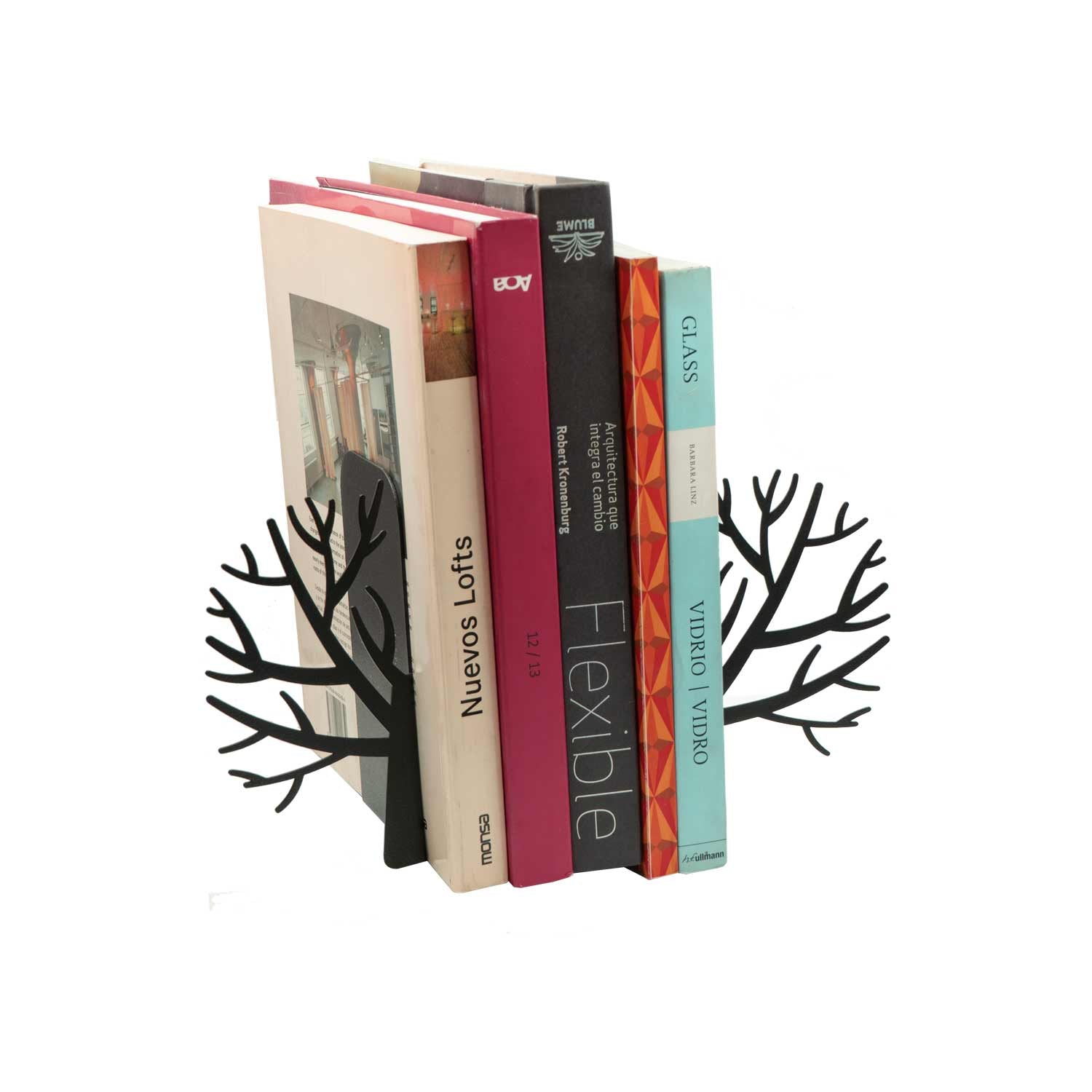 Sujeta libros arbol