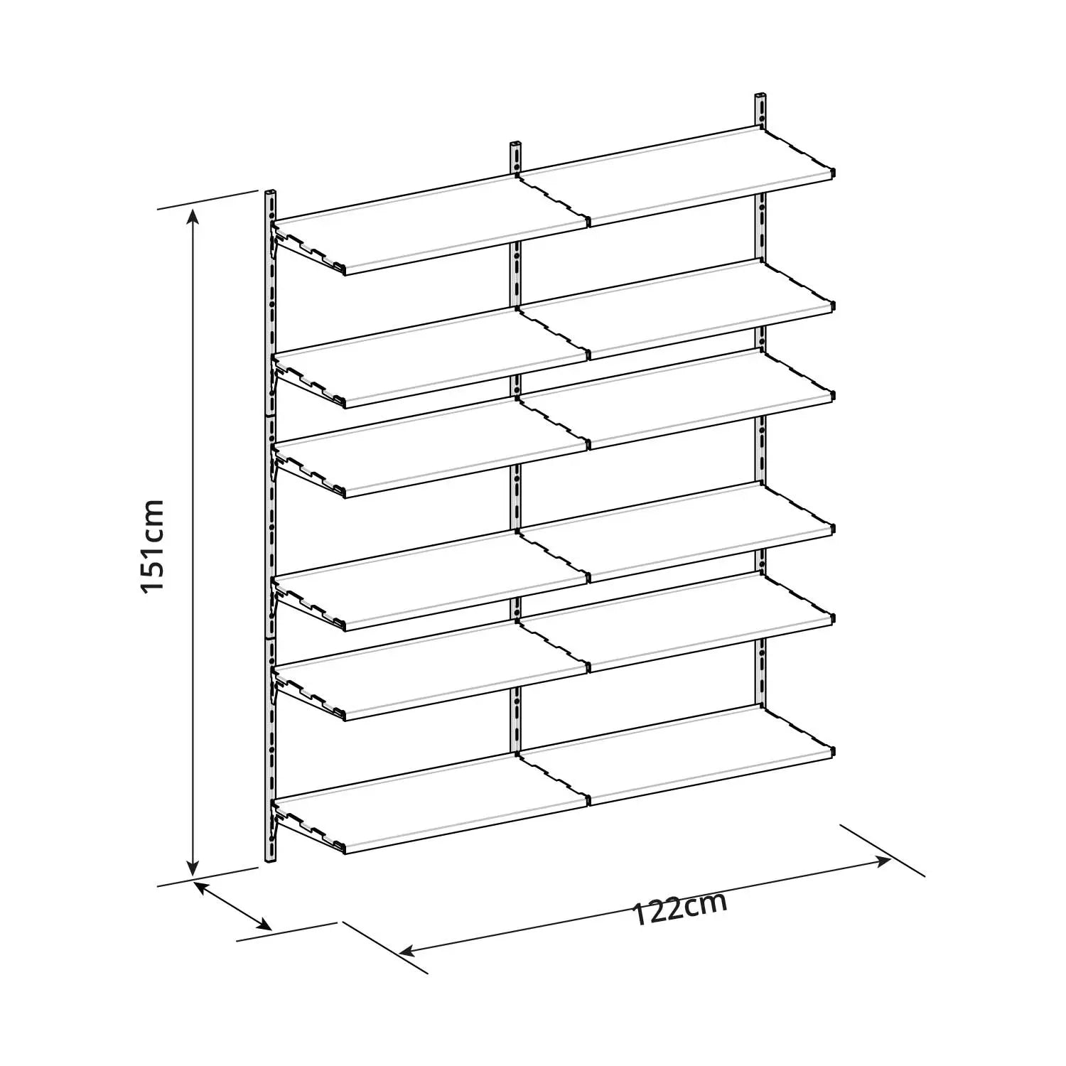 REPISA AJUSTABLE MODULAR CRECE 6 DUO