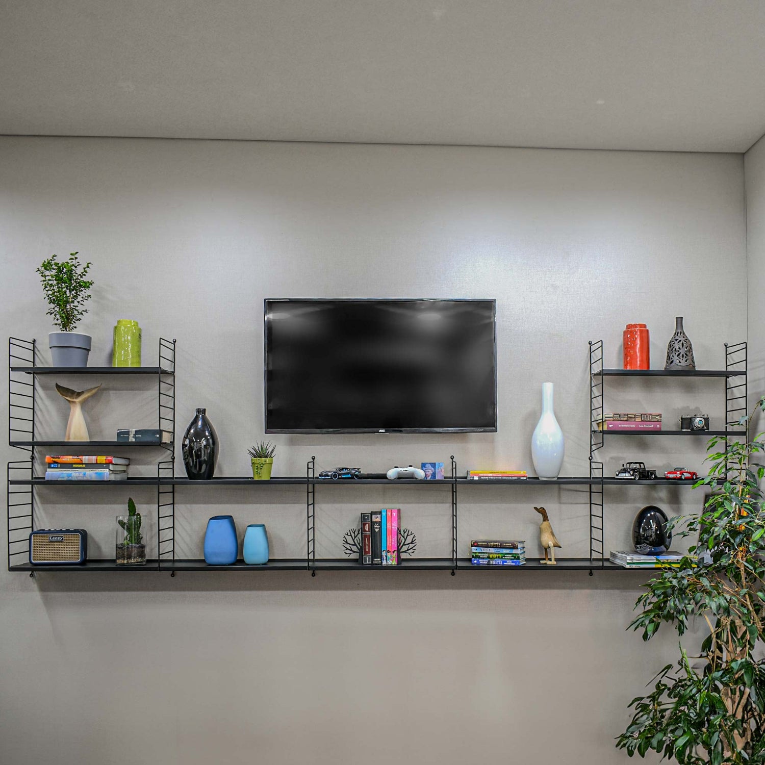 repisa vintage multi blanco