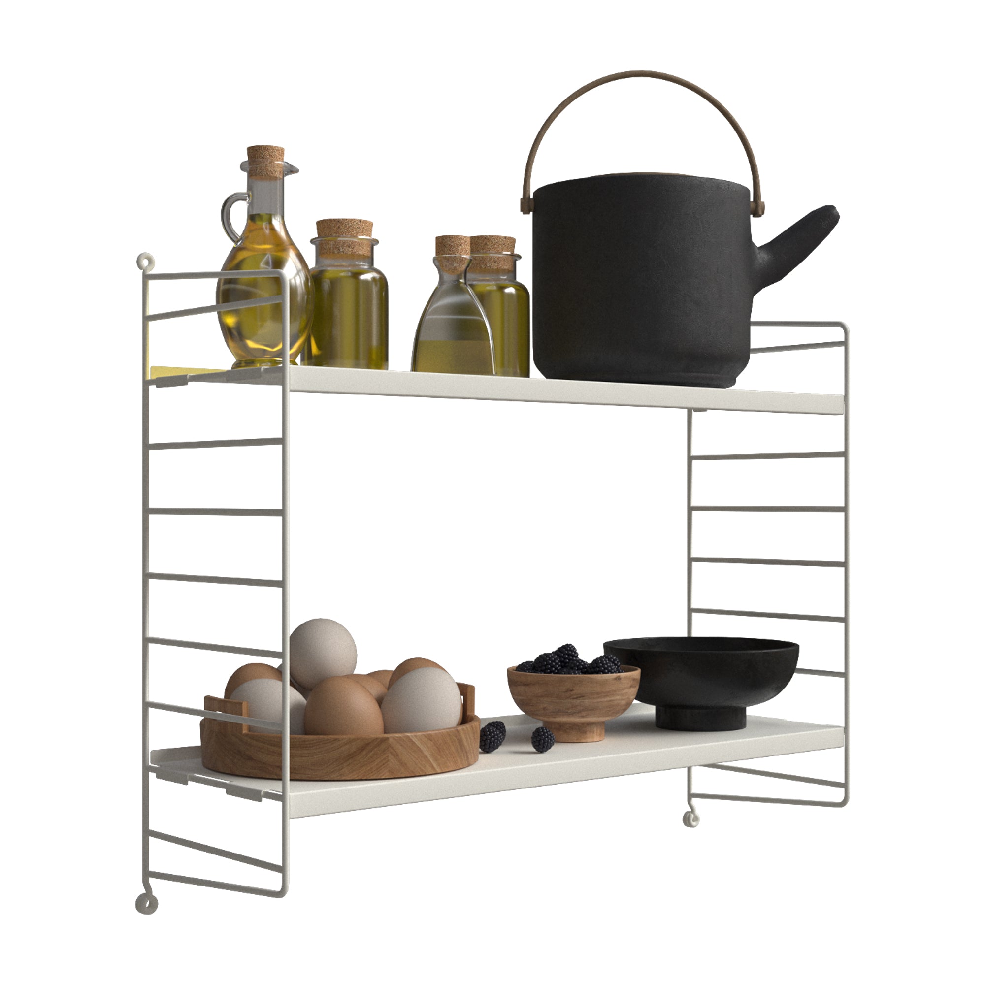 repisa vintage, repisa metálica