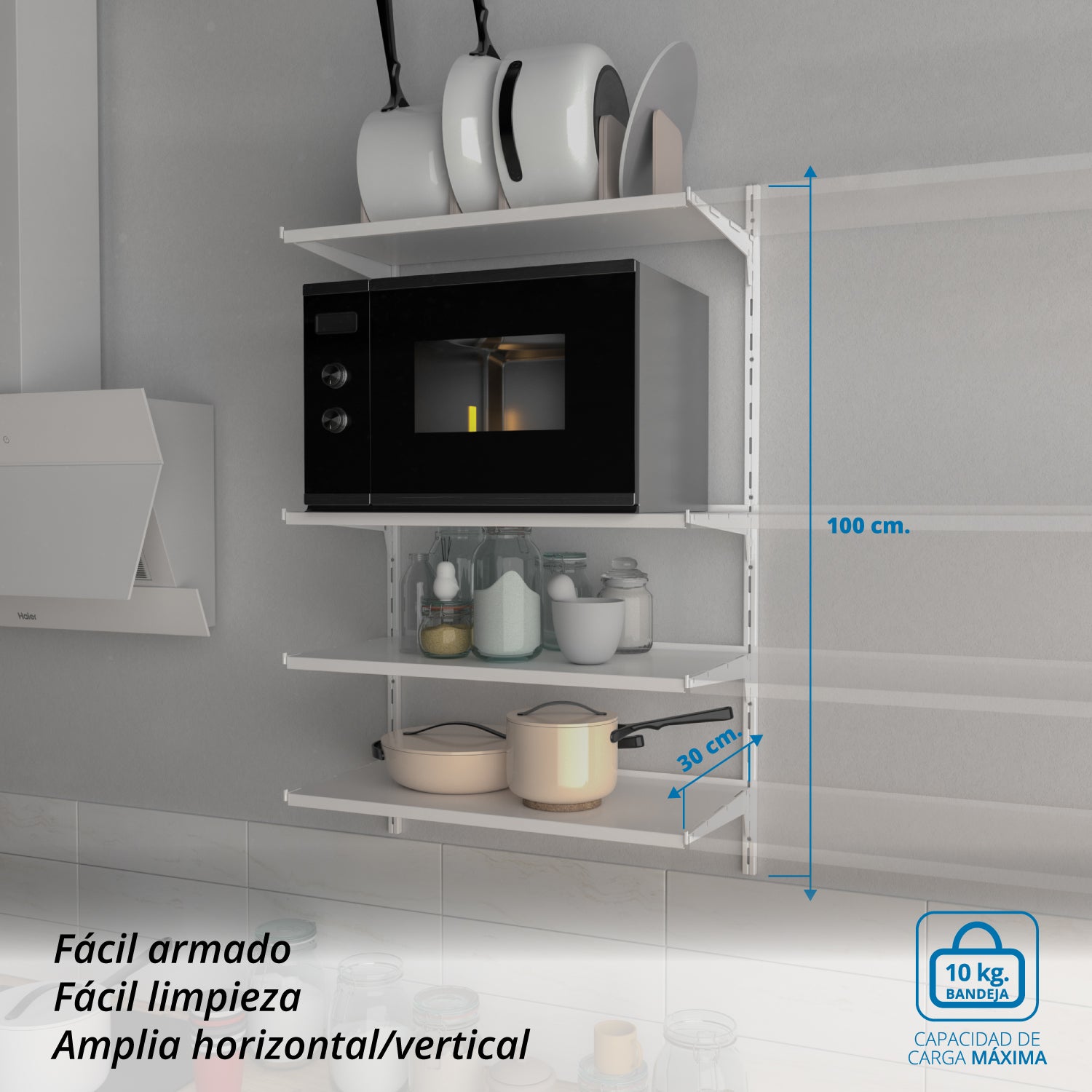 REPISA MODULAR CRECE 4